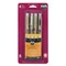 Sakura Pigma Micron Pens - Set of 4, Black and Sepia, Extra Fine Sizes